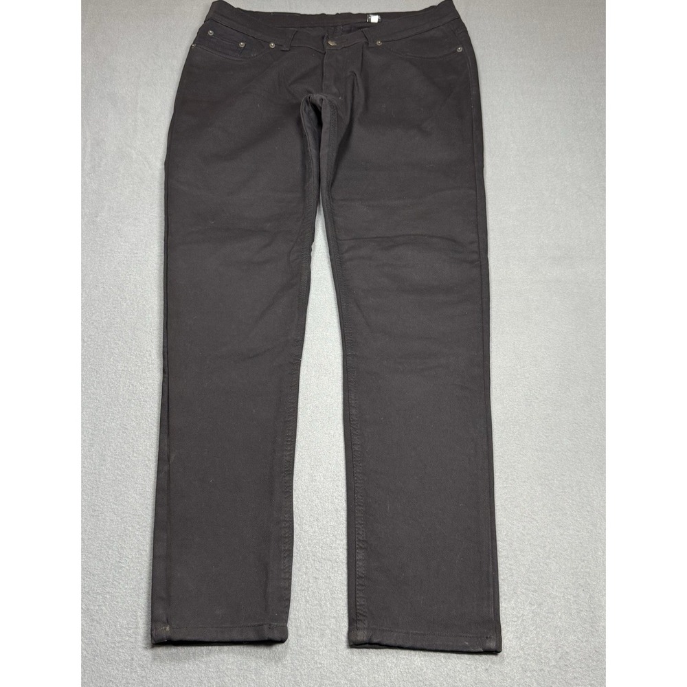 Foxy Kevlar Reinforced Canvas Work Pants Womens 18 (36x33) DuPont Black Heavy